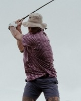 俱乐部成员+1⛳️掘金晒阿隆-戈登打高尔夫球照