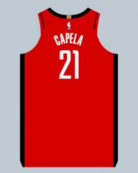 重回休斯敦！球衣记者：卡佩拉将身穿21号球衣出战