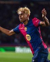 欧冠赛季十佳球：亚马尔双料最佳 劳塔罗进球球迷排第10专家排第2